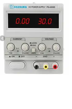 منبع تغذیه 30 ولت 5 آمپر داژنگ DAZHENG PS-A305D (مدل جدید)